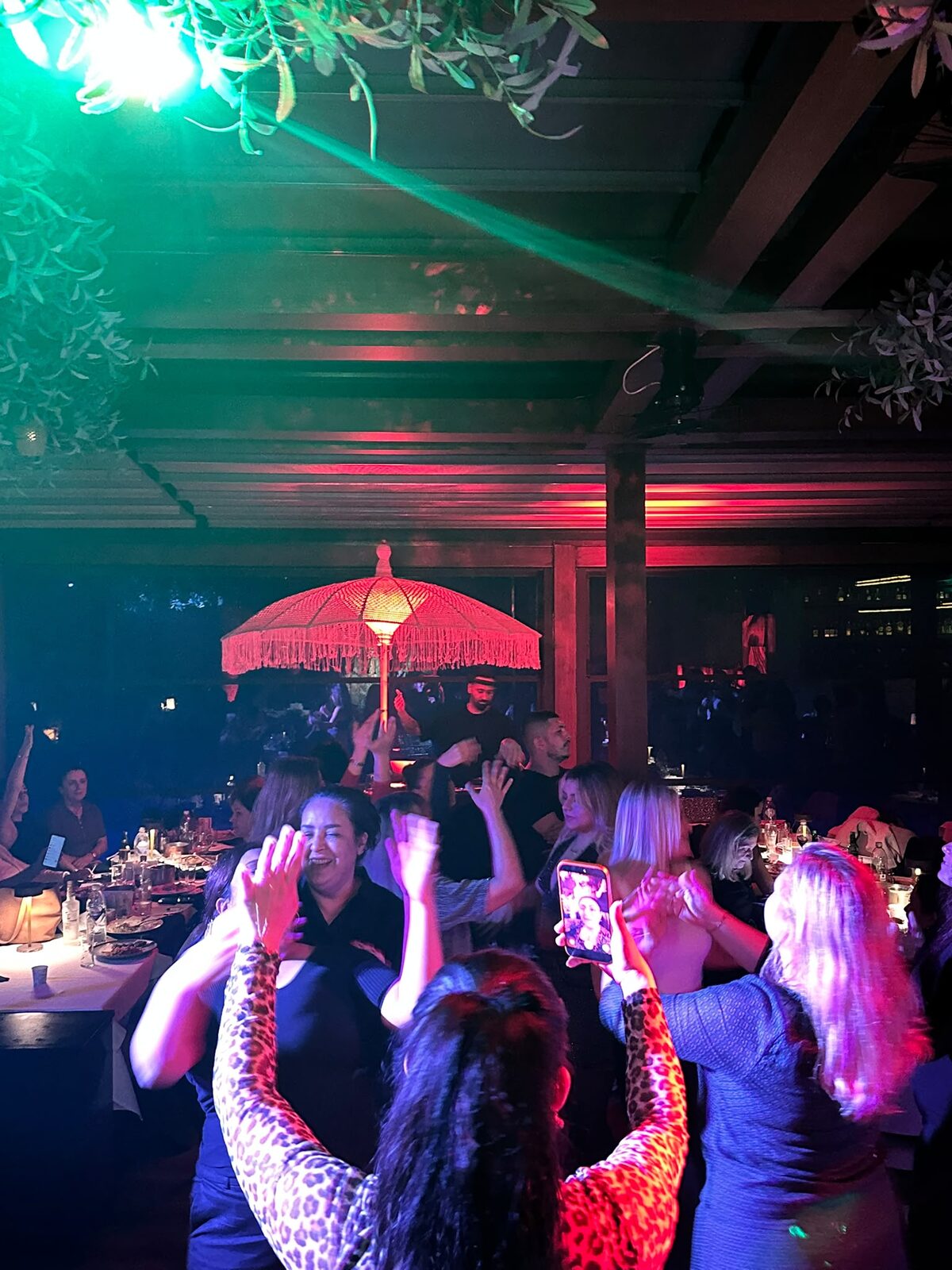 Kavi Değirmenaltı gece ışık şovu